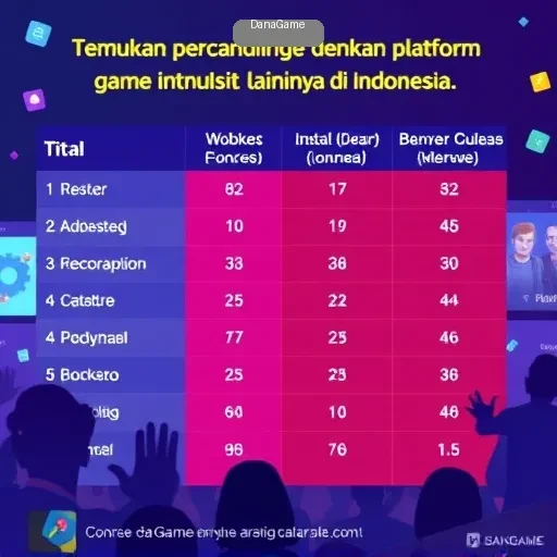 Perbandingan DanaGame dengan Platform Game Lain di Indonesia